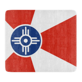 Vlag van Wichita (Kansas, Verenigde Staten) Snijplank
