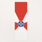 Vlag van Wichita (Kansas, Verenigde Staten) Yogamat (Voorkant)