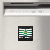 Vlag van Wiltshire - ENGELAND Magneet (Insitu (Vaatwasser))