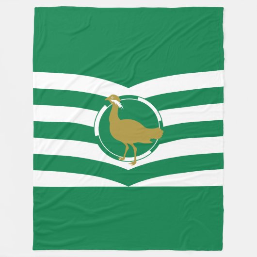 Vlag van Wiltshire Fleece Blanket Deken (Voorkant)