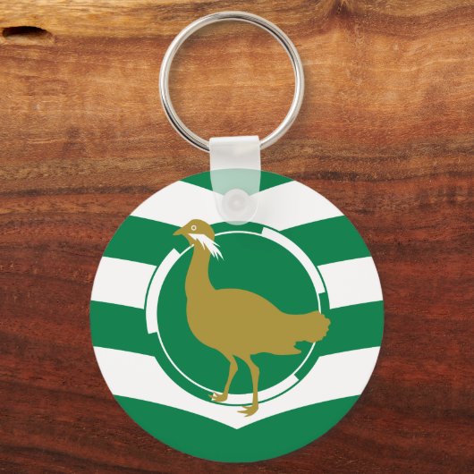 Vlag van Wiltshire Sleutelhanger (Voorkant)