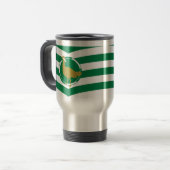 Vlag van Wiltshire Travel Mug Reisbeker (Voorkant links)
