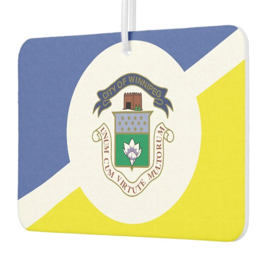 Vlag van Winnipeg, Button van Manitoba Luchtverfrisser (Links)