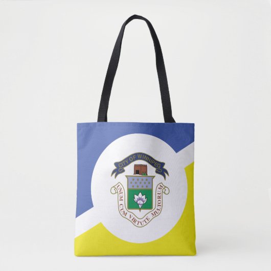 Vlag van Winnipeg, Canvas tas van Manitoba (Voorkant)