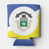 Vlag van Winnipeg, Manitoba Blikjeskoeler (Achterkant)