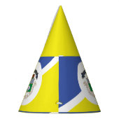 Vlag van Winnipeg, Manitoba  Feesthoedjes (Links)