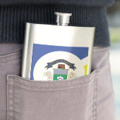 Vlag van Winnipeg, Manitoba Fles Flacon (Voorbeeld)