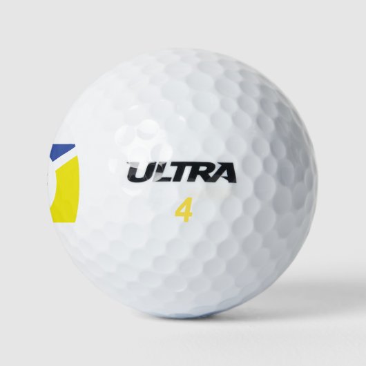 Vlag van Winnipeg, Manitoba Golf Balls Golfballen (Logo)