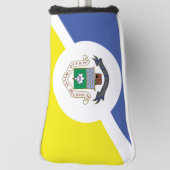 Vlag van Winnipeg, Manitoba Golfheadcover (Draai 90)