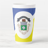 Vlag van Winnipeg, Manitoba Latte Mok (Voorkant)