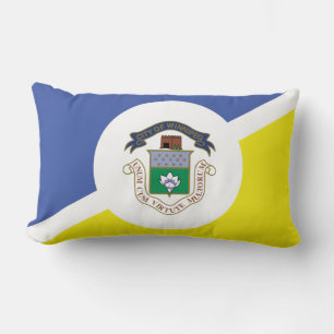 Vlag van Winnipeg, Manitoba Lumbar Pillow Kussen