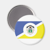 Vlag van Winnipeg, Manitoba Magnet (Voorkant / Achterkant)
