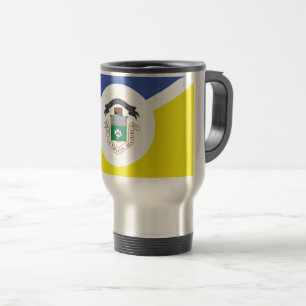 Vlag van Winnipeg, Manitoba Travel Mug Reisbeker