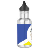 Vlag van Winnipeg, Manitoba Waterfles (Links)