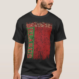 Vlag van Wit-Rusland Geschenk Vrouwen Mannen Kinde T-shirt