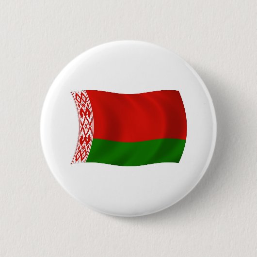 Vlag van Wit-Rusland knop Ronde Button 5,7 Cm (Voorkant)