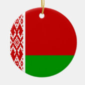 Vlag van Wit-Rusland Ornament (Voorkant)