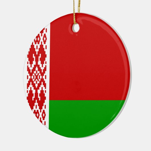 Vlag van Wit-Rusland Ornament (Links)