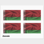 Vlag van Wit-Rusland Rechthoekige Sticker (Vel)