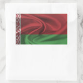 Vlag van Wit-Rusland Rechthoekige Sticker (Tas)
