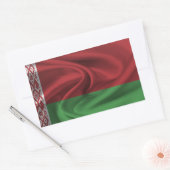Vlag van Wit-Rusland Rechthoekige Sticker (Envelop)