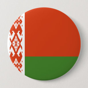 Vlag van Wit-Rusland Totale Afdekking Ronde Button 4,0 Cm