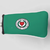 Vlag van Worcester, Massachusetts Golfheadcover (Voorkant)