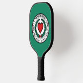 Vlag van Worcester, Massachusetts Pickleball Paddle (Links)