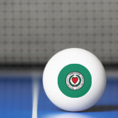 Vlag van Worcester, Massachusetts Ping-Pong Bal Pingpongbal (Net)