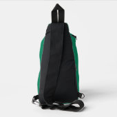 Vlag van Worcester, Massachusetts Sling Bag (Achterkant)