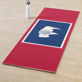 Vlag van Wyoming (Amerikaanse staat) Yogamat
