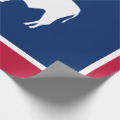 Vlag van Wyoming Cadeaupapier (Hoek)