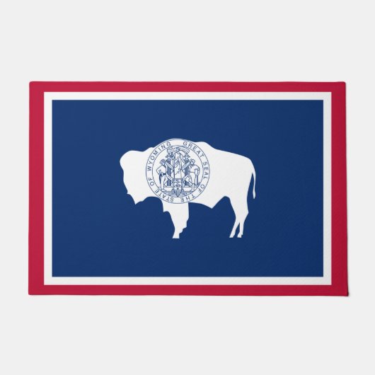 Vlag van Wyoming Deurmat (Voorkant)