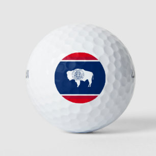 VLAG VAN WYOMING GOLFBALLEN
