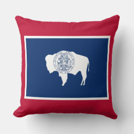Vlag van Wyoming Kussen