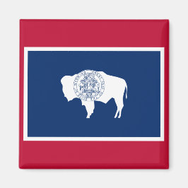 Vlag van Wyoming Magneet