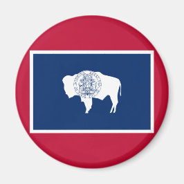 Vlag van Wyoming Magneet