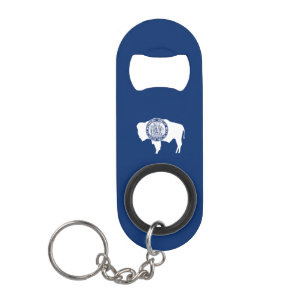 Vlag van Wyoming Mini Flessenopener