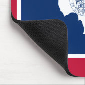 Vlag van Wyoming Muismat (Hoek)