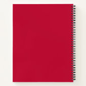 Vlag van Wyoming Notitieboek (Achterkant)