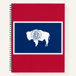 Vlag van Wyoming Notitieboek