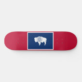 Vlag van Wyoming Persoonlijk Skateboard (Horizontaal)