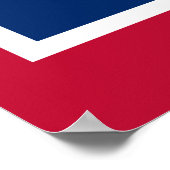Vlag van Wyoming Poster (Hoek)