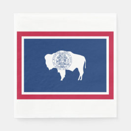 Vlag van Wyoming Servet