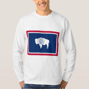 Vlag van Wyoming T-shirt
