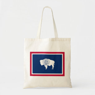 Vlag van Wyoming Tote Bag