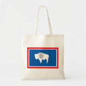 Vlag van Wyoming Tote Bag (Voorkant)