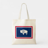 Vlag van Wyoming Tote Bag (Achterkant)