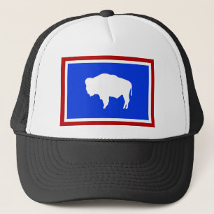 Vlag van Wyoming Trucker Pet