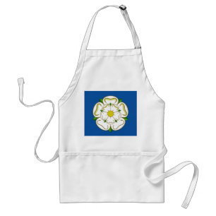 Vlag van Yorkshire Adult Apron Standaard Schort